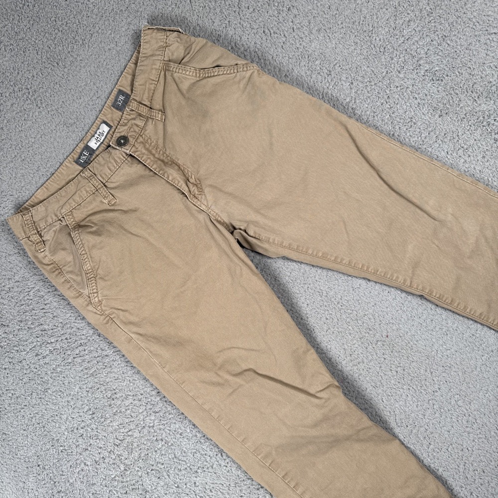 BKE Jake Straight Jeans Mens 32x30 Tan Khaki Stretch Cotton Blend Twill Pants